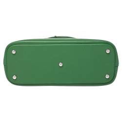 Pre Owned Hermes Vert Bengal Epsom Leather Bolide 31 Bag