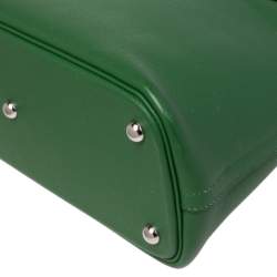 Pre Owned Hermes Vert Bengal Epsom Leather Bolide 31 Bag