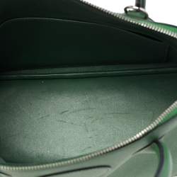 Pre Owned Hermes Vert Bengal Epsom Leather Bolide 31 Bag