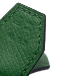 Pre Owned Hermes Vert Bengal Epsom Leather Bolide 31 Bag