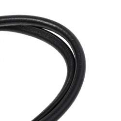 Pre Owned Hermes Noir Fjord Leather Gold Plated Birkin 40 Bag