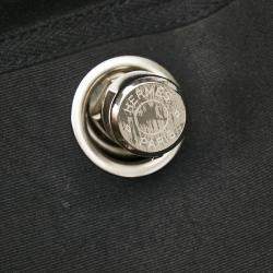 Hermes Black Canvas Fabric Herbag PM Backpack