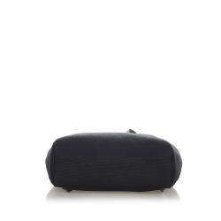 Hermes Black Canvas Fabric Herbag PM Backpack