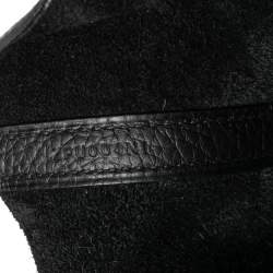 Pre Owned Hermes Black Taurillon Clemence Leather Picotin Lock 22 Bag