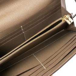 Hermes Kelly Etoupe Epsom Wallet