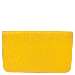 Pre Owned Hermes Soleil Togo Leather Dogon Duo Wallet