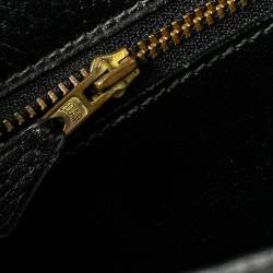 Pre Owned Hermes Black Ardenes Leather Gold Plated Kelly Retourne 32 Bag