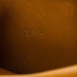 Pre Owned Hermes Gold Clemence Leather Dogon Wallet