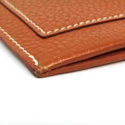 مملوكة مسبقًا Hermes Brown Togo Leather Clarisse GM Wallet