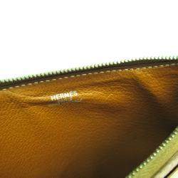 مملوكة مسبقًا Hermes Brown Togo Leather Clarisse GM Wallet