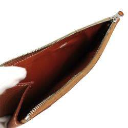 مملوكة مسبقًا Hermes Brown Togo Leather Clarisse GM Wallet