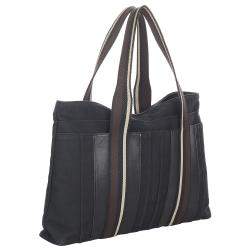 مملوكة مسبقًا Hermes Green Canvas Sac Troca Horizontal MM Tote Bag 