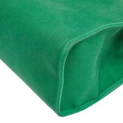 Pre Owned Hermes Bamboo/Fauve Canvas and Leather Herbag Zip 31 Bag