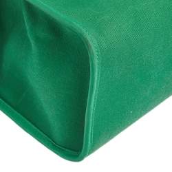 Pre Owned Hermes Bamboo/Fauve Canvas and Leather Herbag Zip 31 Bag