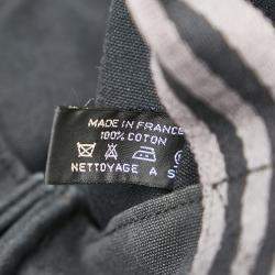 Pre Owned Hermes Black Canvas Fabric Fourre Tout PM Tote Bag 