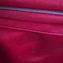 Hermes Rouge Vif Taurillon Clemence Leather Palladium Plated Birkin 40 Bag