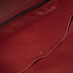 Hermes Brique Togo Leather Palladium Plated Birkin 35 Bag