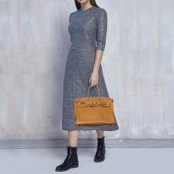 Hermes Gold Togo Leather Gold Plated Birkin 35 Bag