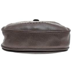 Pre Owned Hermes Brown Togo Leather Evelyne III GM Bag