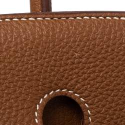 Hermes Gold Togo Leather Gold Finished Birkin 35 Bag