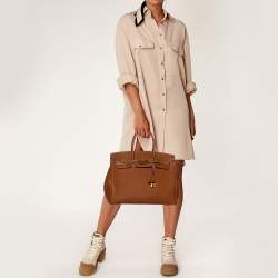 Hermes Gold Togo Leather Gold Finished Birkin 35 Bag