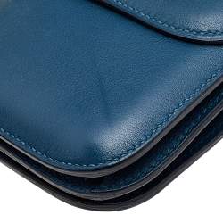 Pre Owned Hermes Thalassa Evercolor Leather Constance Elan Bag