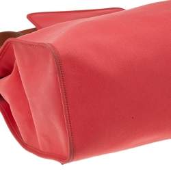Pre Owned Hermes Bougainvillea/Fauve Canvas and Leather Herbag Zip 39 Bag