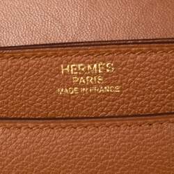 Pre Owned Hermes Gold Evercolor Leather Gold Plated 2002 - 20 Bag