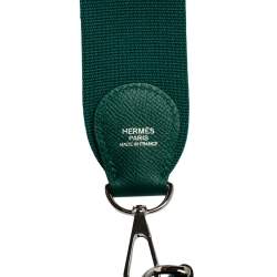 Pre Owned Hermes Vert Bengale Epsom Leather Evelyne III GM Bag