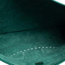 Pre Owned Hermes Vert Bengale Epsom Leather Evelyne III GM Bag