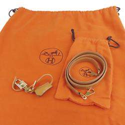 Hermes Brown Leather Chamonix Gold Hardware Kelly 32 Bag 