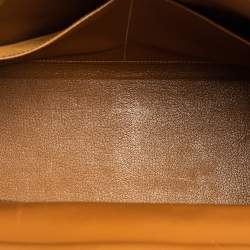 Pre Owned Hermes Natural Sable Vache Leather Gold Plated Kelly Retourne 32 Bag