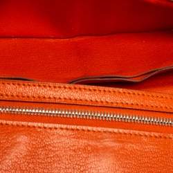 Hermés Feu Mysore Leather Bearn Gusset Wallet