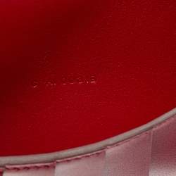 Hermes Rouge Vif Tadelakt Leather Kelly Depliant Medium Wallet