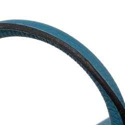 Hermes Bleu Jean Fjord Leather Birkin 35 Bag