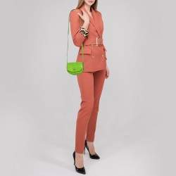 Pre Owned Hermès Veau Gulliver Apple Green Balle De Golf Shoulder Bag