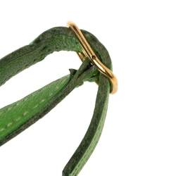 Pre Owned Hermès Veau Gulliver Apple Green Balle De Golf Shoulder Bag