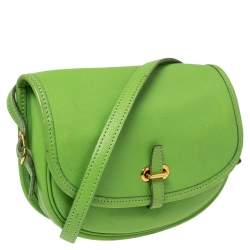 Pre Owned Hermès Veau Gulliver Apple Green Balle De Golf Shoulder Bag