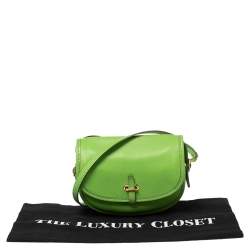 Pre Owned Hermès Veau Gulliver Apple Green Balle De Golf Shoulder Bag