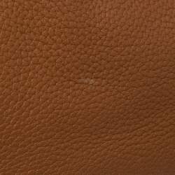 Pre Owned Hermes Gold Taurillon Clemence Leather Palladium Finished Lindy 34 Bag