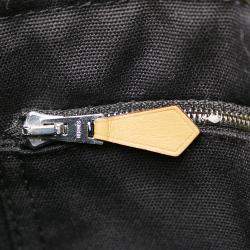 Pre Owned Hermes Black Canvas Fourre Tout MM Bag