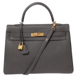 Hermes Orange Leather Cabasellier 31 Bag Hermes | The Luxury Closet