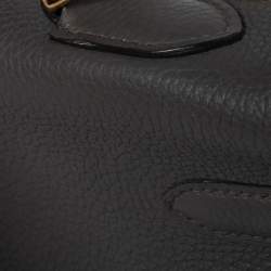 Hermes Etain Togo Leather Gold Plated Kelly Retourne 35 Bag
