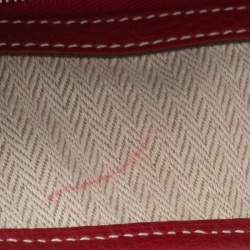 مملوكة مسبقًا حقيبة هيرمس غاردن بارتي 36 جلد نيغوندا أحمر