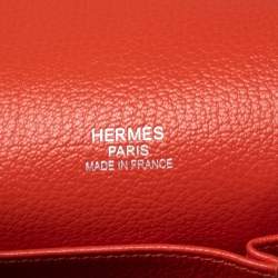 Pre Owned Hermes Capucine Togo Leather Palladium Hardware Jypsiere 34 Bag