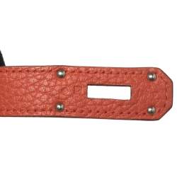 Pre Owned Hermes Capucine Togo Leather Palladium Hardware Jypsiere 34 Bag