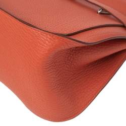 Pre Owned Hermes Capucine Togo Leather Palladium Hardware Jypsiere 34 Bag