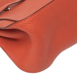 Pre Owned Hermes Capucine Togo Leather Palladium Hardware Jypsiere 34 Bag