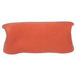 Pre Owned Hermes Capucine Togo Leather Palladium Hardware Jypsiere 34 Bag