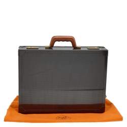 Hermes Naturel Carbon Fiber And Vache Leather Espace 42 Limited Edition Briefcase